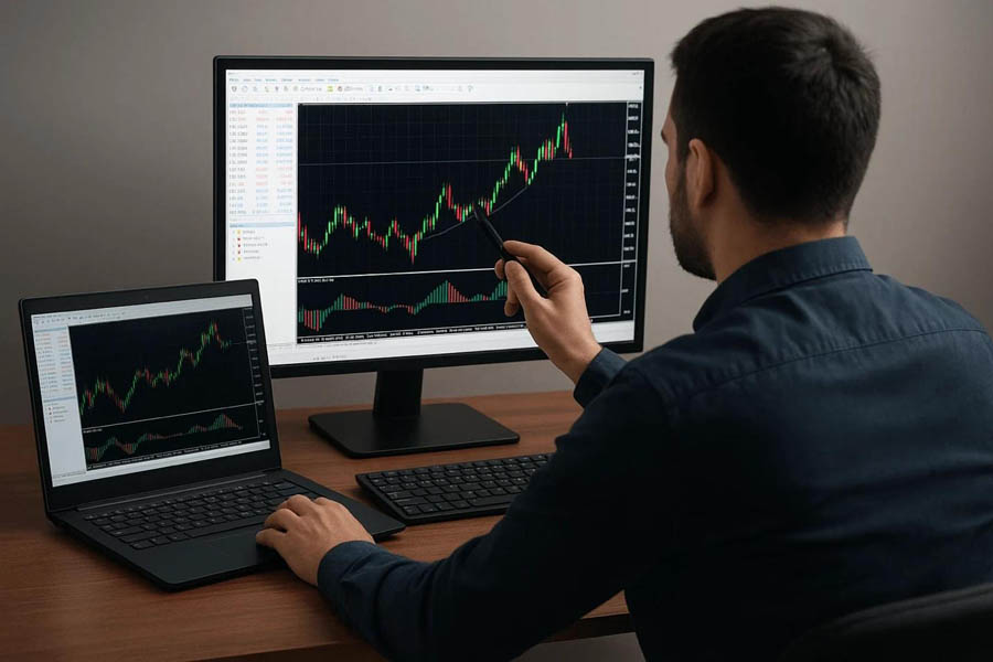 فوروارد تست در متاتریدر ۴