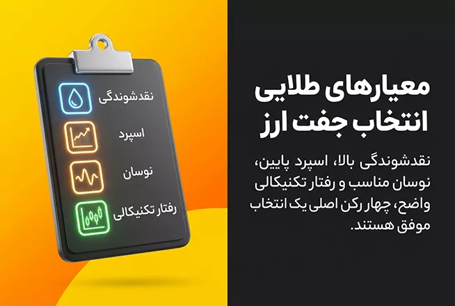 معیارهای انتخاب جفت ارز مناسب