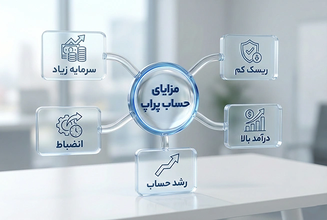 مزایا حسای پراپ